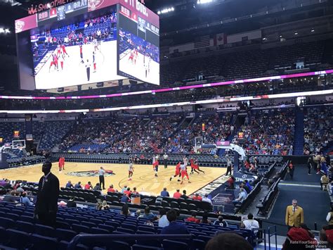 Smoothie King Center Section 111 - New Orleans Pelicans - RateYourSeats.com