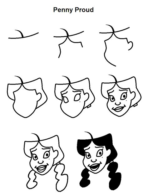 How To Draw The Proud Family - Behalfessay9