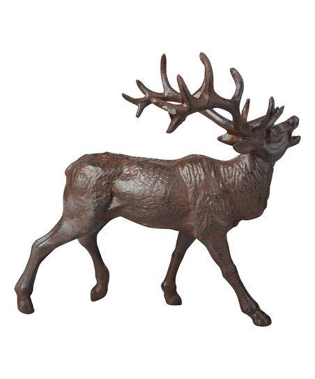 Bellowing Deer Cast Iron Figurine | Cast iron, Deer, Figurines