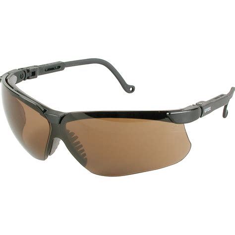 Honeywell Uvex® Genesis® Safety Glasses, Brown Lens, Anti-Fog/Anti-Scratch Coating, CSA Z94.3 ...