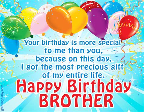 Happy Birthday Brother - Free Ecards, Wishes in Pictures.