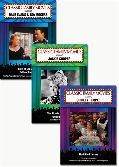 Classic Family Movies - Set of 3 DVD | Vision Video | Christian Videos ...