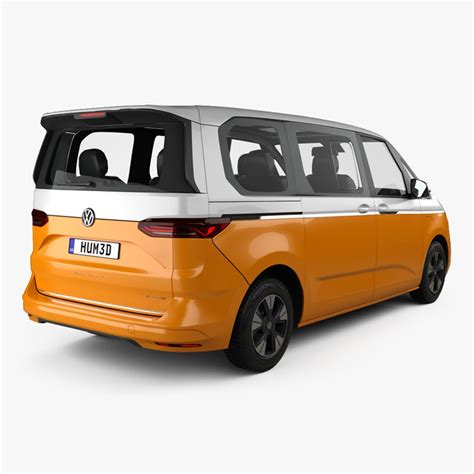 3D Volkswagen Transporter T7 Multivan eHybrid 2022 - TurboSquid 1842060