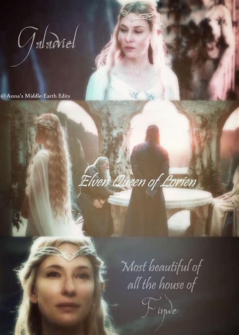 Beautiful Galadriel of Lorien. This quote about her is from the Silmarillion | Lord of the rings ...