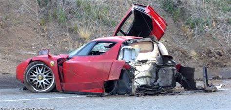 Ferrari Enzo Crash in Malibu