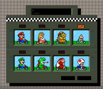 Super Mario Kart Cheats and Codes for Super Nintendo