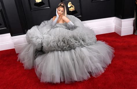 Ariana Grande Wore Two Looks on the Grammys 2020 Red Carpet | Vogue