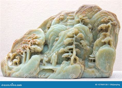 Chines Ancient Jade Carving Editorial Image - Image of carving, history: 157969130