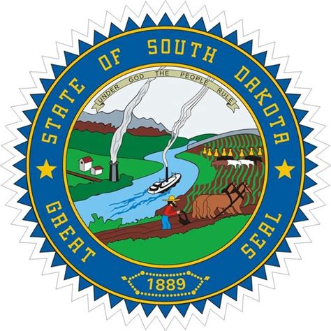 South Dakota State Seal | States & Stuff | Pinterest | US states, Seals ...