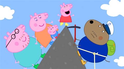 Peppa Pig Climbs Up to the Top of the Mountain| Peppa Pig Official Family Kids Cartoon - YouTube