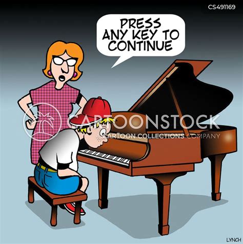 Piano Teacher Cartoons and Comics - funny pictures from CartoonStock