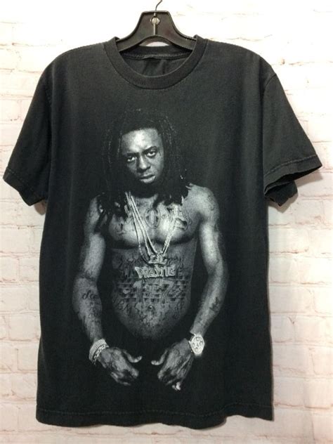 T-shirt Lil’ Wayne Front Graphic Design | Boardwalk Vintage