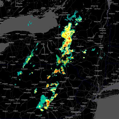 Interactive Hail Maps - Hail Map for Johnson City, NY