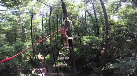 Tallahassee Museum Zipline Walkthrough 2014 - YouTube