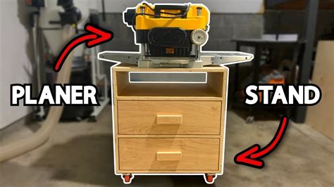 How to build a PLANER STAND | Dewalt 735x - YouTube