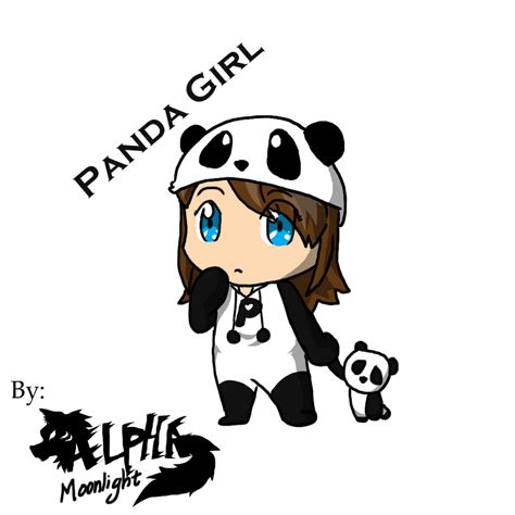 Panda Girl by AlphaMoonlight on DeviantArt