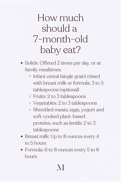 7 Month Old Baby Feeding Schedule - Freeman Norned