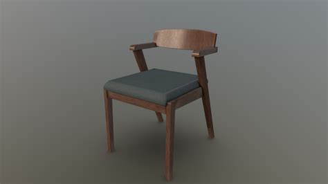 Mid-Century Modern Chair - Download Free 3D model by rcaicedo [afc4b60] - Sketchfab
