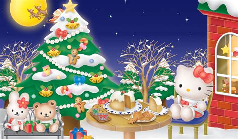 Free Hello Kitty Christmas Wallpaper - WallpaperSafari