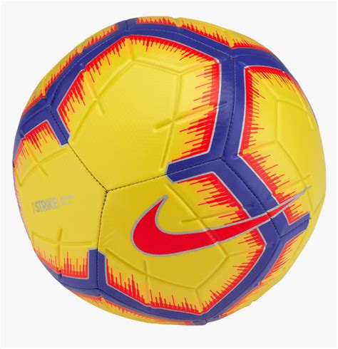 Yellow Nike Soccer Ball, HD Png Download - kindpng