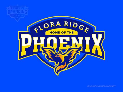 Flora Ridge School Mascot Logo Design on Behance