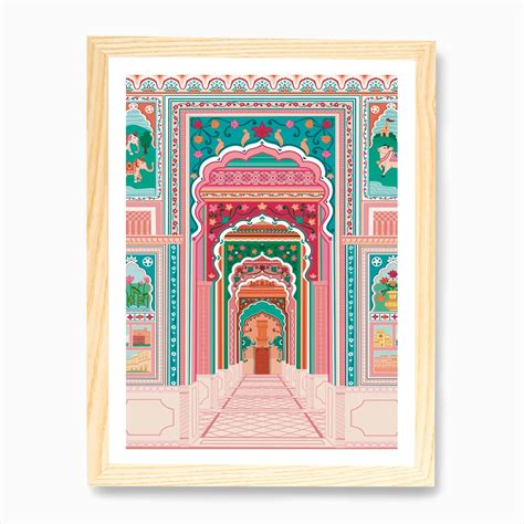 Patrika gate Art Print by Dazl Studio - Fy