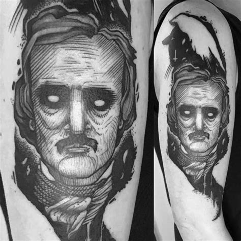 29+ Edgar Allan Poe Tattoo Ideas - ChristianClara