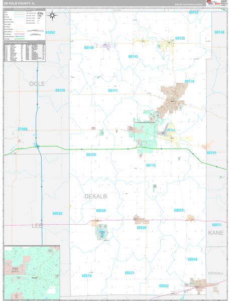 Dekalb County Tn Wall Map Premium Style By Marketmaps | Images and ...