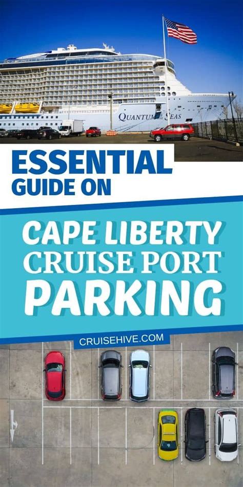 Essential Guide on Cape Liberty Cruise Port Parking | Cruise port, Cruise planning, Cruise travel