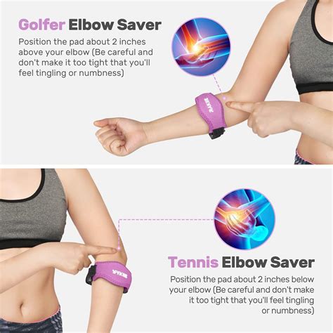 Rakiie Elbow Brace 2 Packs for Tendonitis Review - Health Wise Habits ...