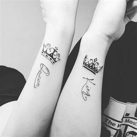 50+ King Queen Crown Tattoo Designs With Meaning (2020) | Tatuaggi ...