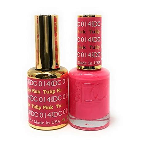 DND - DC Duo Soak off Gel & Matching nail polish, Tulip Pink #DC014 - Walmart.com - Walmart.com