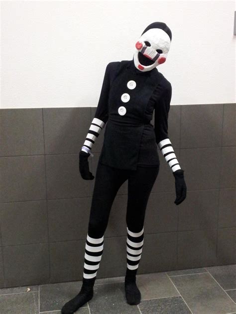 marionette fnaf cosplay - Google Search Fnaf Marionette Costume, Fnaf Costume For Kids, Puppet ...