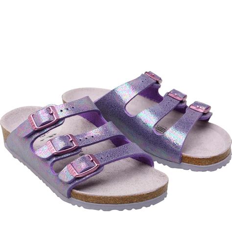 Buy Birkenstock Kids Florida Birko-Flor Sandals Reflection Lilac