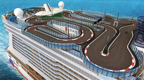 El crucero con villas en el que podrás disfrutar de una pista de karts