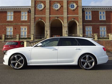 For Sale - 2014 Audi A6 Avant Black Edition Ultra 190PS White 20" Rotor Sat Nav Bose Heated ...