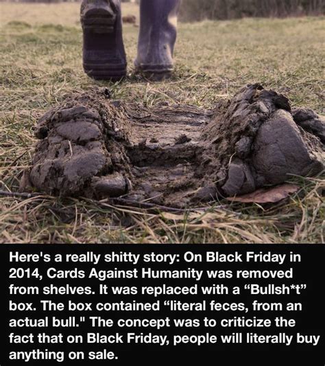 In 2014, Cards Against Humanity sold 30,000 boxes of literal bull poop ...