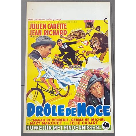 DROLE DE NOCE - Belgian Movie Poster Store