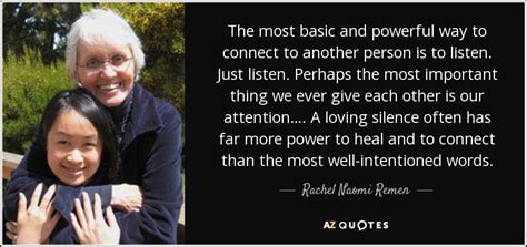 TOP 25 QUOTES BY RACHEL NAOMI REMEN (of 124) | A-Z Quotes