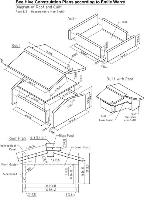 Warre Hive Plans English | Scribd | Bee hives boxes, Bee hives diy, Bee ...