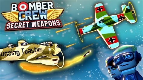 NEW Bomber Crew SECRET MISSIONS DLC, Missiles, German UFOs! (Bomber ...