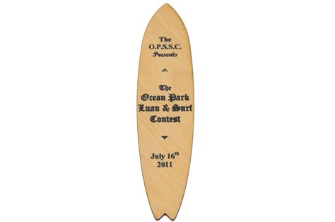 Ocean Park Surf Contest 2011 Souviner Surfboard – Shacked Mag