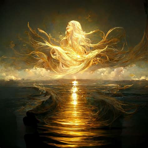 Fantasy Sun Goddess Digital Print Screen Saver Fantasy Art (Instant ...