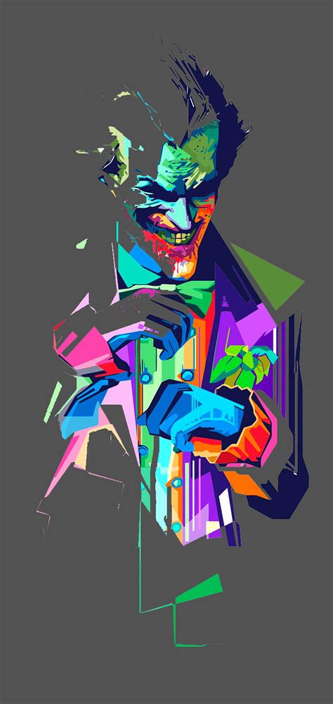 Joker color, neon, HD phone wallpaper | Peakpx