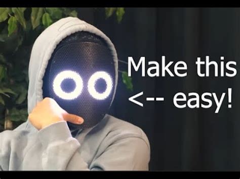 How to make a BoyWithUke mask SUPER EASY NO SKILL - YouTube