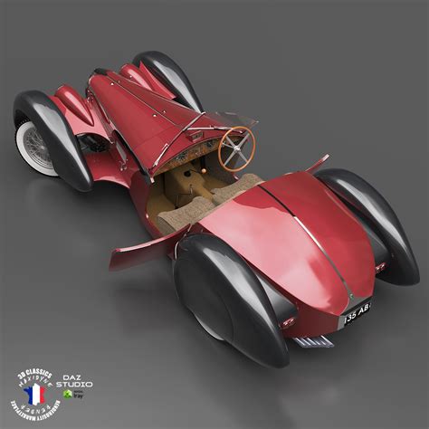 BUGATTI 57S CORSICA 3D Models 3DClassics