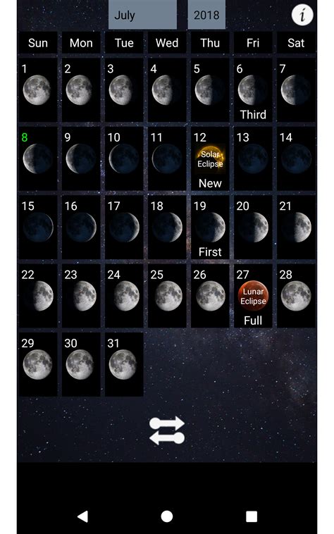 Lunar Phase - Moon Phases Calendar & Widget: Amazon.com.au: Appstore ...