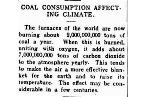 For 110 years, climate change has been in the news. Are we finally ready to listen?