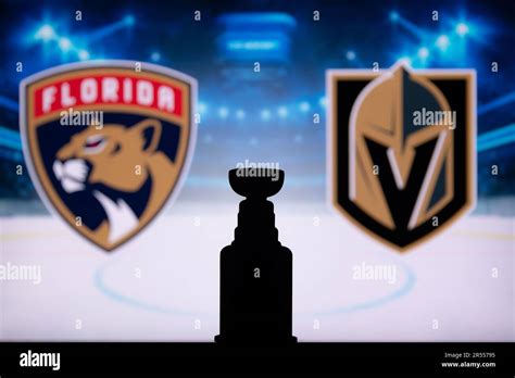 FLORIDA, USA, MAY 31, 2023: NHL Stanley Cup Finals. Florida Panthers vs ...