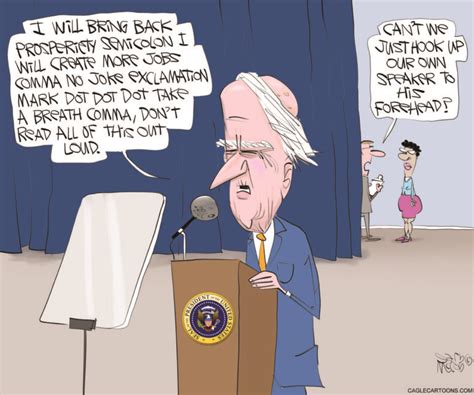 Editorial Cartoon: Biden vs Teleprompter - The Independent | News ...